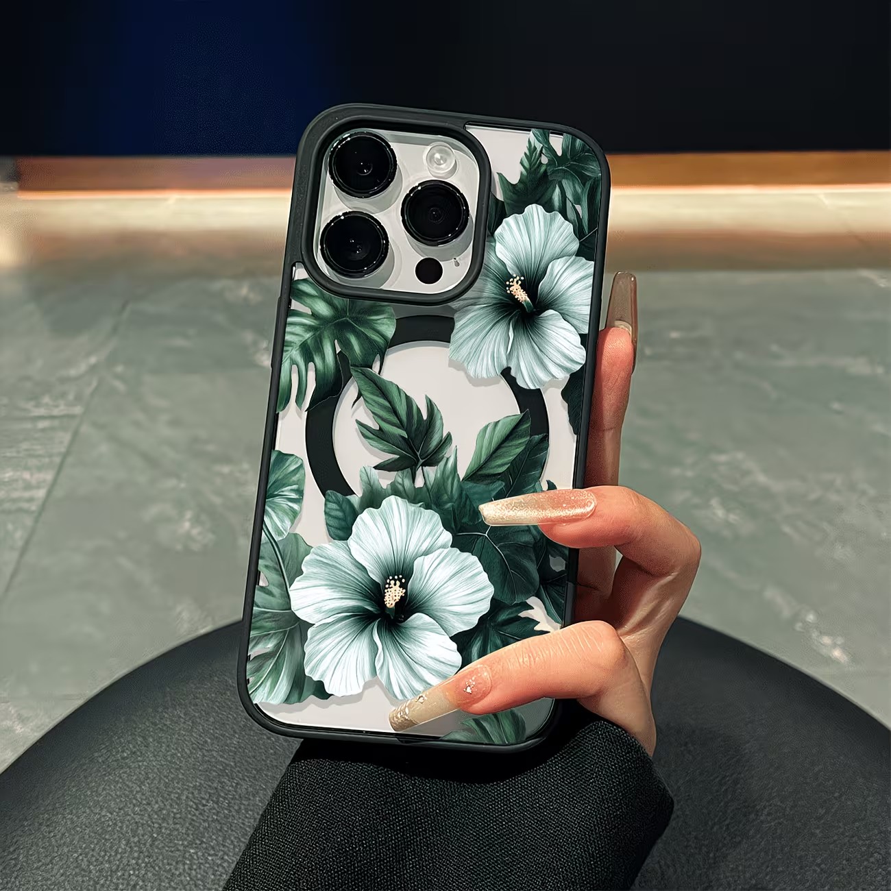 Apple Iphone 16 - Funda para Teléfono con Estampado Floral