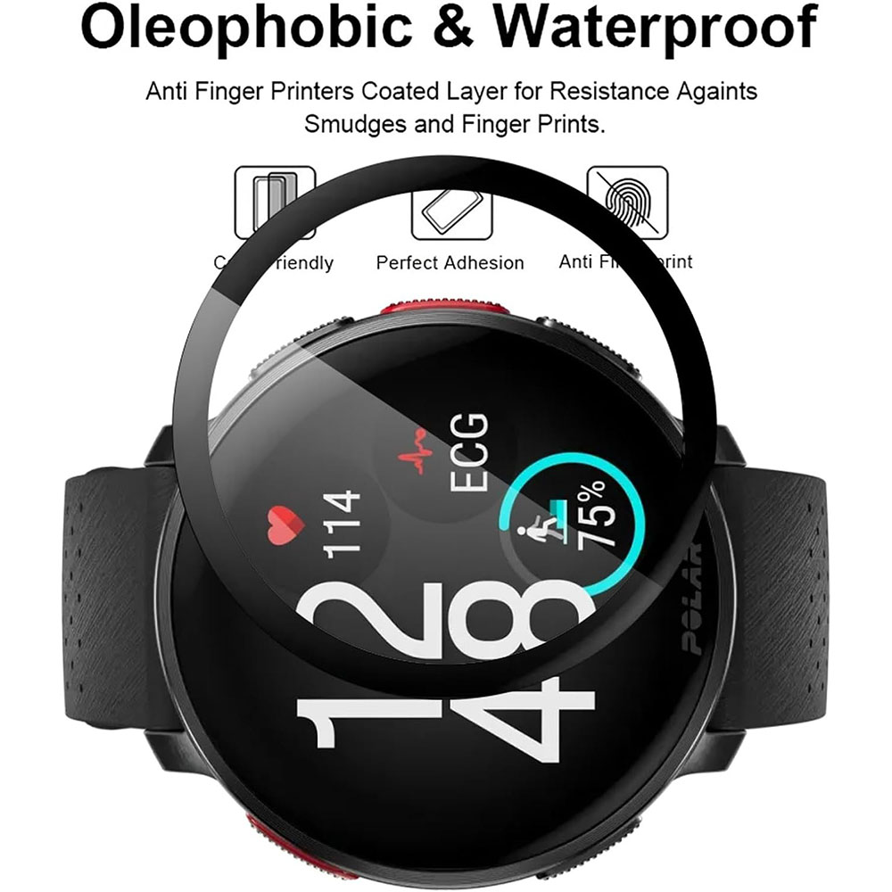 Para Polar Vantage V3 correa d - Smartwatch Screen Film reseña y precio