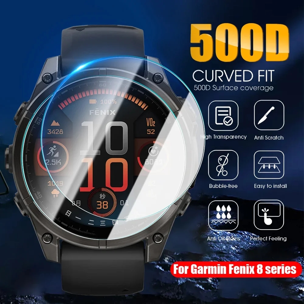 1/5 Uds 9H HD vidrio templado  - Smartwatch Screen Film reseña y precio